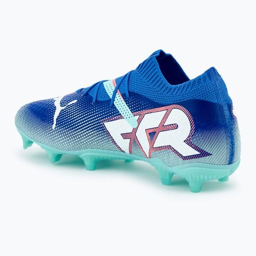PUMA Future 7 Pro FG/AG férfi futballcipő bluemazing/puma fehér/electric peppermint