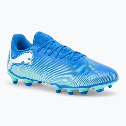 Futballcipő PUMA Future 7 Play FG/AG hyperlink blue/mint/puma white