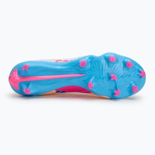 Futballcipő PUMA Ultra 5 Match Vol. Up FG/AG puma white/luminous blue