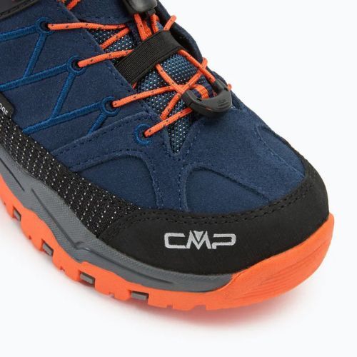 CMP gyerek túrabakancs Rigel Low Wp b.blue / arancio