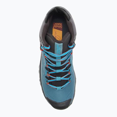 Férfi  trekking cipő La Sportiva Ultra Raptor II Mid Leather GTX hurricane/ carbon