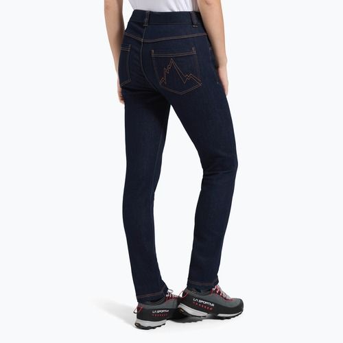 Női hegymászónadrág La Sportiva Eldo Jeans farmer/mélytenger