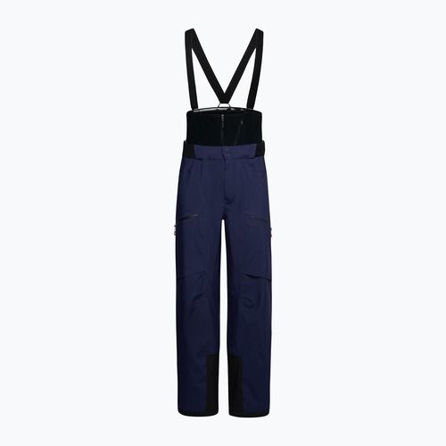 Férfi sítúra nadrág La Sportiva Chaser Evo Shell Bib deep sea/ cherry tomato