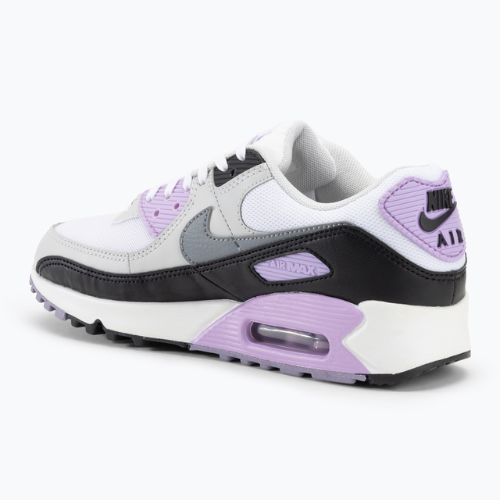 Nike Air Max 90 női cipő fehér/lila/fotópor/hűvös szürke