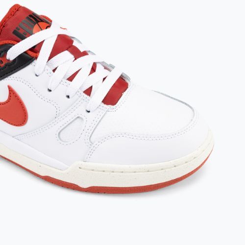 Férfi Nike Full Force Low fehér/fekete/csapatnarancs/polár cipő