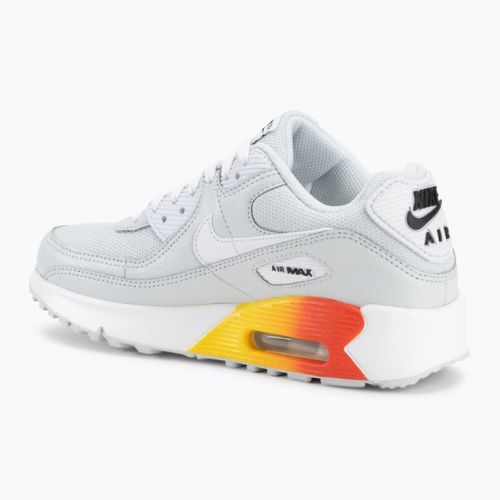 Nike Air Max 90 tiszta platina/kozmikus agyag gyermek cipő