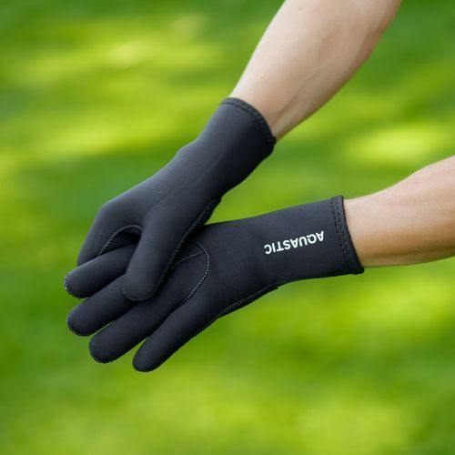 AQUASTIC Wintstick neoprén kesztyű 3 mm fekete