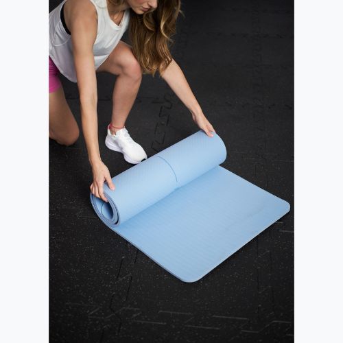 Fitness matrac TREXO TXO-B4Z002-BL 6 mm kék
