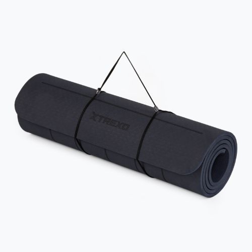 Fitness matrac TREXO TXO-B4Z002-CH 10 mm grafit