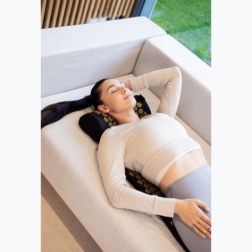 Akupresszúrás matrac XTREXO párnával TXO-B4Z004-BK fekete