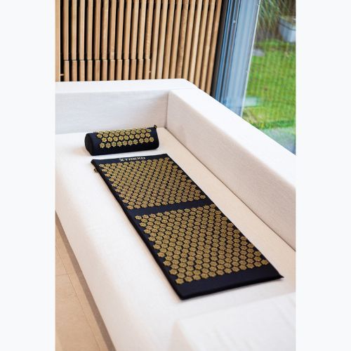 Akupresszúrás matrac XTREXO nagy, párnával TXO-B4Z005-BK fekete