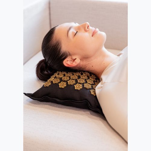 Akupresszúrás matrac XTREXO ECO párnával TXO-B4Z006-BK fekete