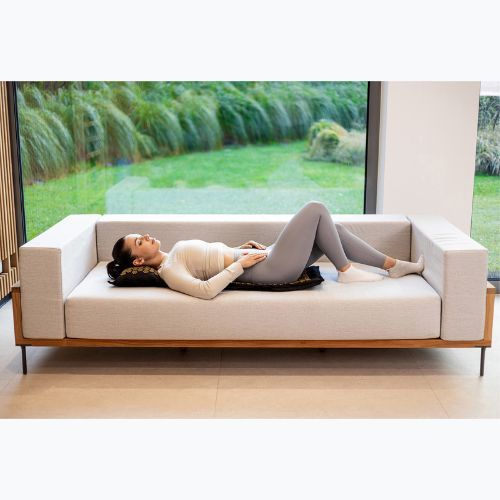 Akupresszúrás matrac XTREXO ECO párnával TXO-B4Z006-BK fekete