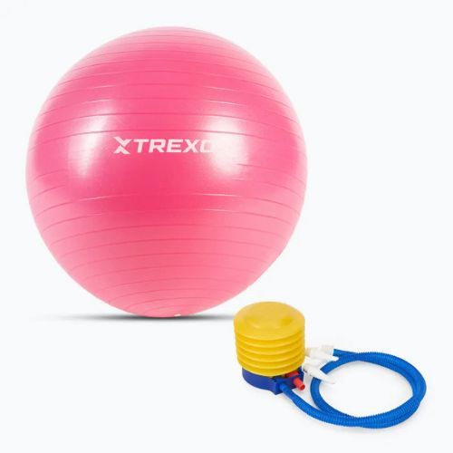 TREXO Gymball TXO-B4Z007-PK 55 cm rózsaszínű