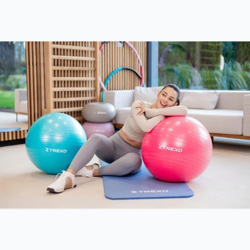 Gymball TREXO TXO-B4Z007-GN 55 cm türkizkék