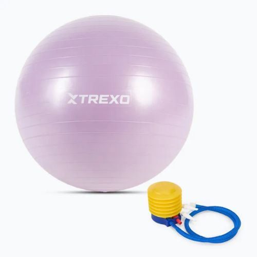 TREXO TXO-B4Z008-VT 65 cm lila gimnasztikai labda TXO-B4Z008-VT 65 cm lila