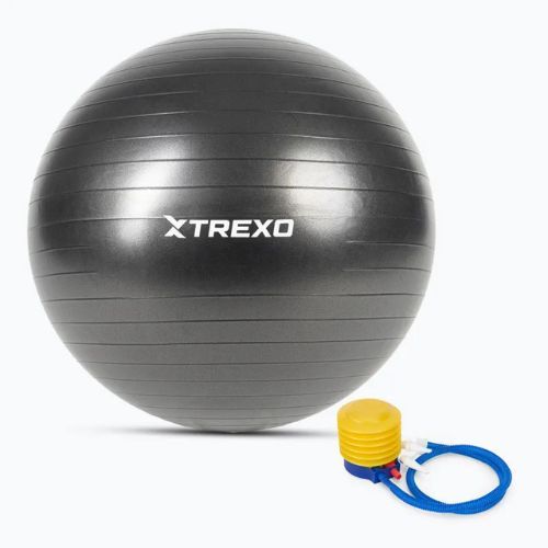 TREXO Gymball TXO-B4Z009-BK 75 cm fekete