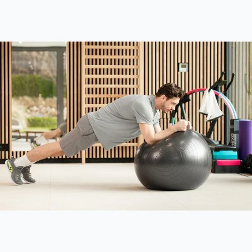 TREXO Gymball TXO-B4Z009-BK 75 cm fekete