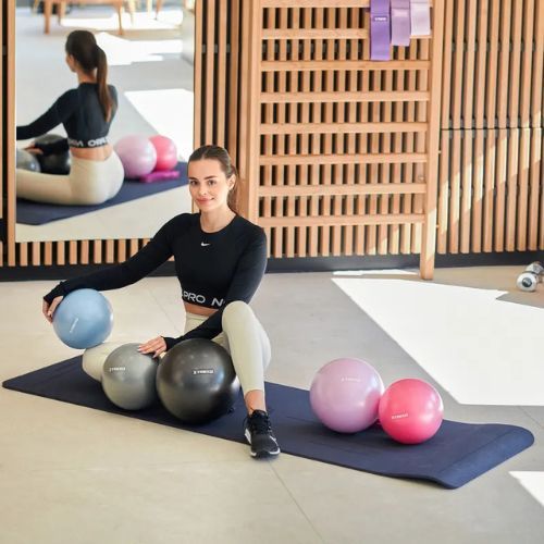 Mini gimnasztikai labda XTREXO TXO-B4Z010-GY 20 cm szürke