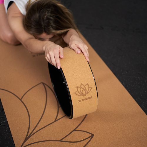 Jóga karika XTREXO parafa TXO-B4Z023-NC természetes