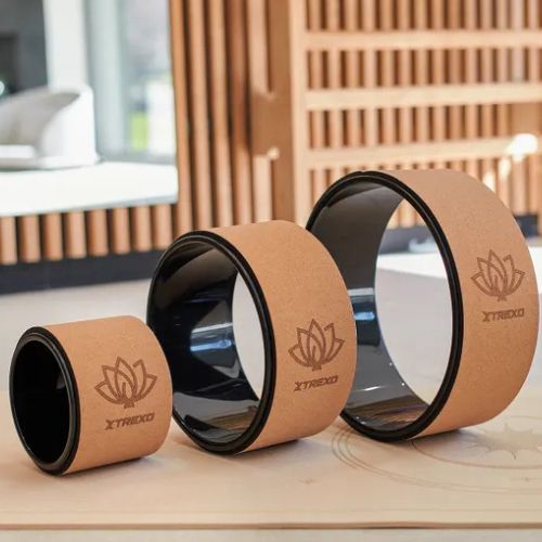 Jóga karika XTREXO parafa TXO-B4Z025-NC természetes