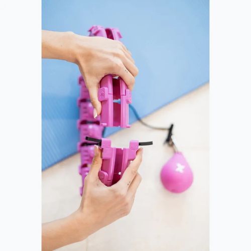 Súlyozott hullahopp karika XTREXO TXO-B4Z036-VT lila