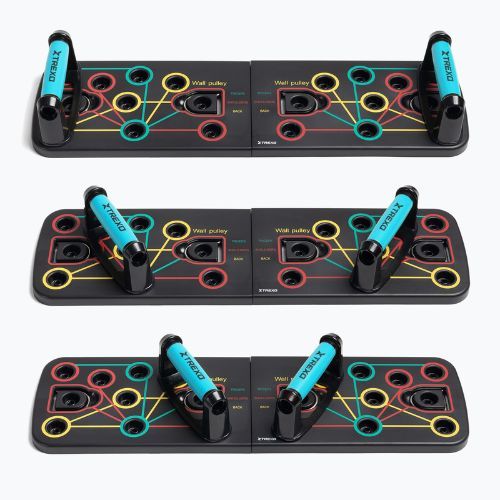 Multifunkciós platform fogókkal és expanderrel XTREXO összehajtható TXO-B4Z045-BK fekete