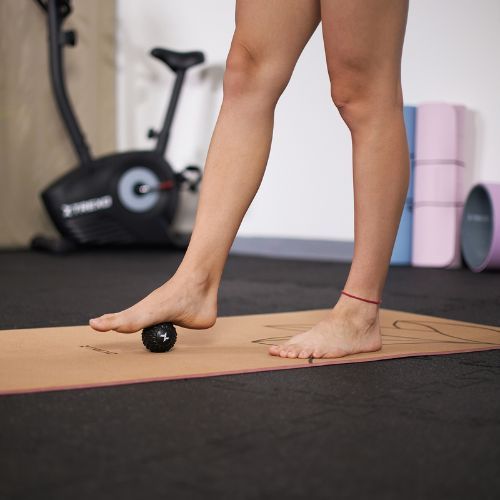 Masszázslabda XTREXO TXO-B4Z074-BK fekete