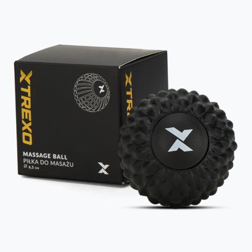 Masszázslabda TREXO TXO-B4Z074-BK fekete