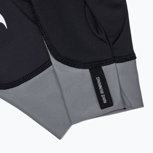 Férfi futókesztyű Nike Pacer Midweight RG black/smoke grey/silver