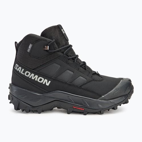 Férfi trekking cipő Salomon Crosstrak WP black/black/asphalt