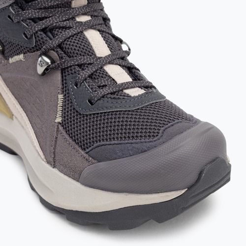 Női túracipő Salomon Elixir Mid GTX nine iron/shark/silver cloud