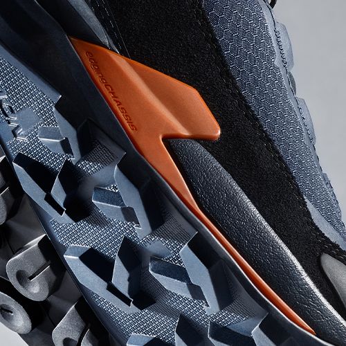 Férfi trekking cipő Salomon X Ultra Alpine GTX grisaille/black/red orange