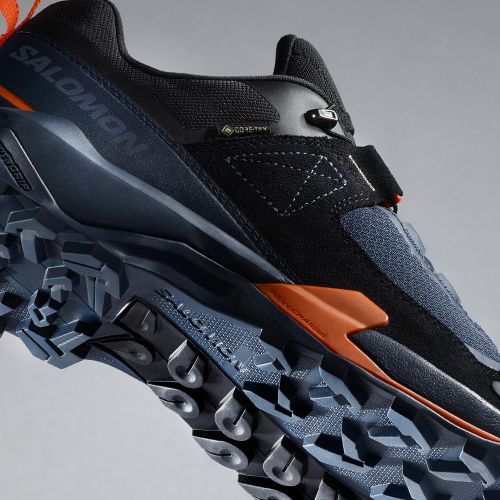 Férfi trekking cipő Salomon X Ultra Alpine GTX grisaille/black/red orange