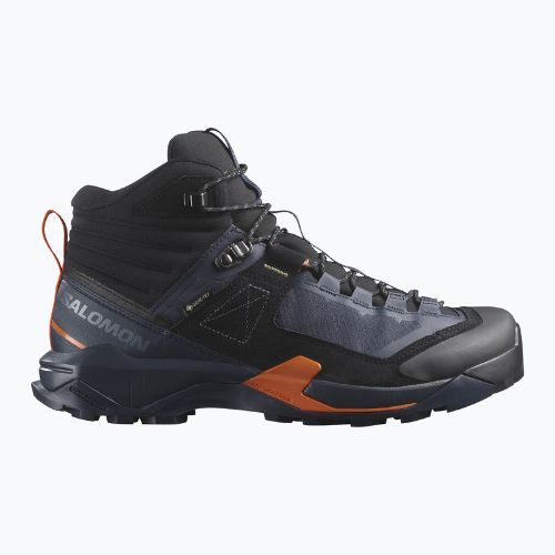 Férfi trekking cipő Salomon X Ultra Alpine MID GTX blue nights/black/red orange