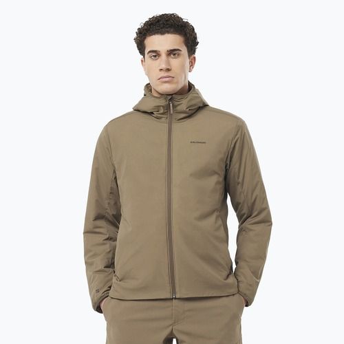 Férfi Salomon Mountain Flex Hd shitake hibrid kabát