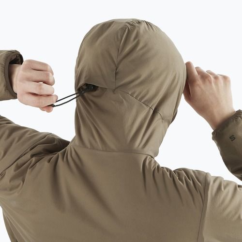 Férfi Salomon Mountain Flex Hd shitake hibrid kabát