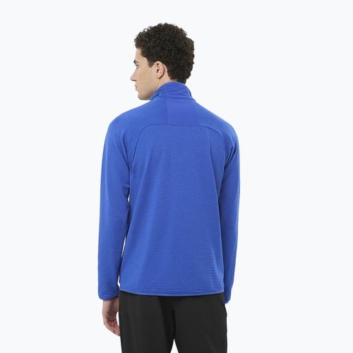 Férfi Salomon Essential Lightwarm FZ surf the web trekking melegítő pulóver