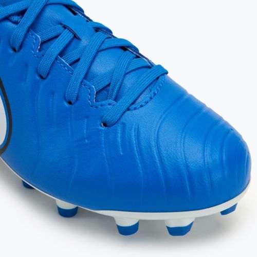 Gyerek focicipő Nike Tiempo Legend 10 Club FG/MG soar/white
