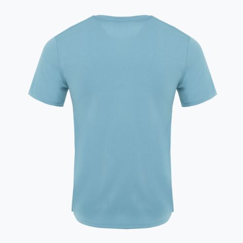 Férfi futópóló Nike Miler Dri-Fit UV denim turquoise