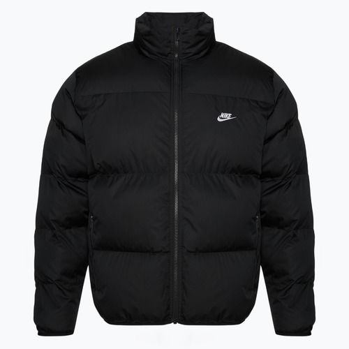 Férfi bélelt kabát Nike Sportswer Club Puffer black/white