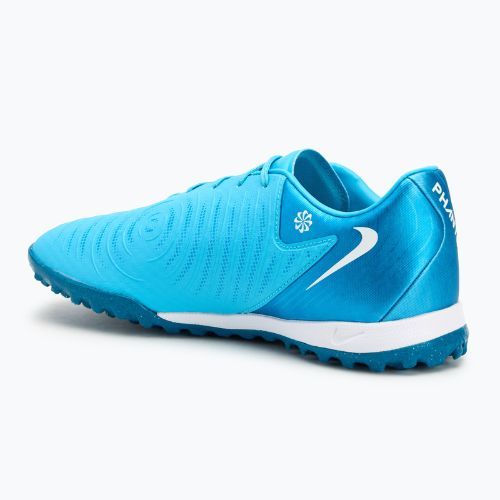 Férfi futballcipő Nike Phantom GX 2 Academy TF blue fury/white