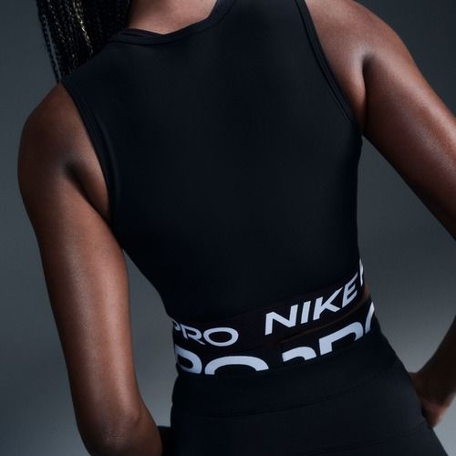 Női sporttrikó Nike Pro Dri-Fit black/white