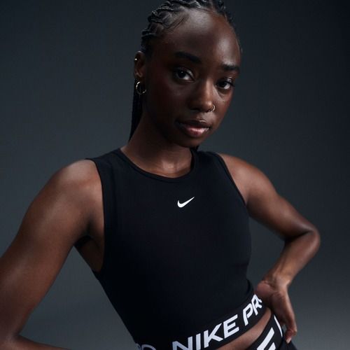 Női sporttrikó Nike Pro Dri-Fit black/white
