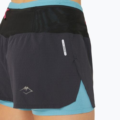 ASICS női futónadrág Fujitrail 2-N-1 performance fekete/gris kék