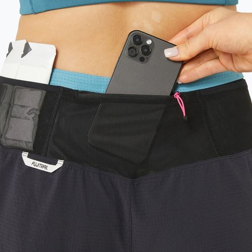 ASICS női futónadrág Fujitrail 2-N-1 performance fekete/gris kék