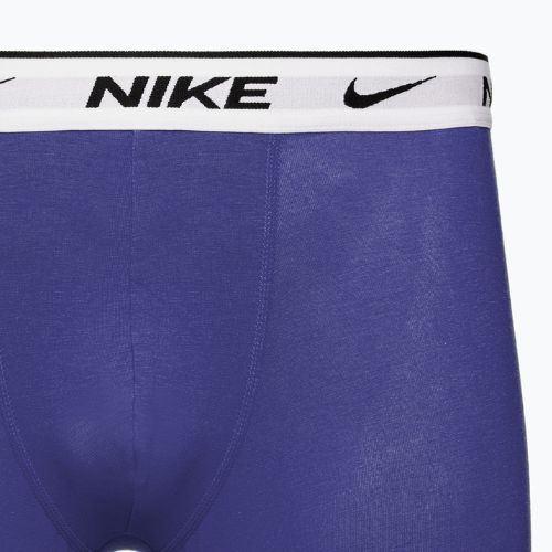 Férfi Nike Everyday Cotton Stretch boxeralsó 3 pár poros kaktusz/kék/kék/tengerészkék/karmazsin