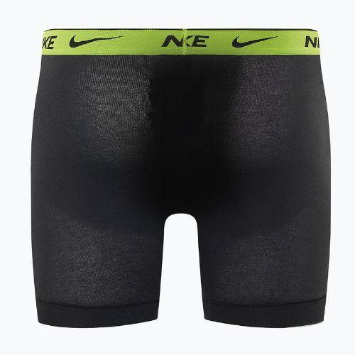 Nike Everyday Cotton Stretch férfi boxeralsó 3 pár cyber fekete/derekaszürke/sötét póni színben
