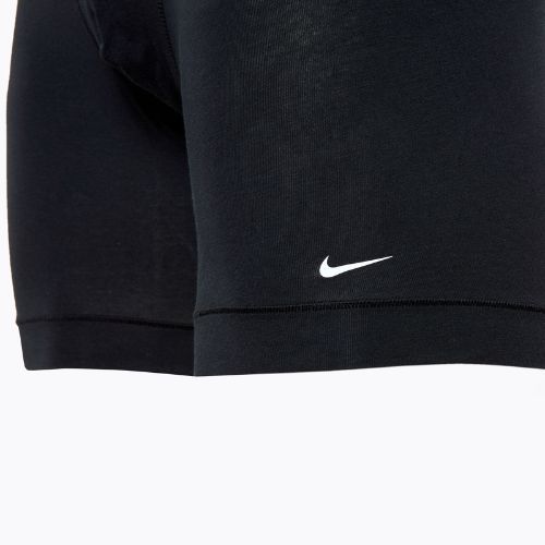 Férfi Nike Everyday Cotton Stretch boxeralsó 3 pár fekete/arany/fekete