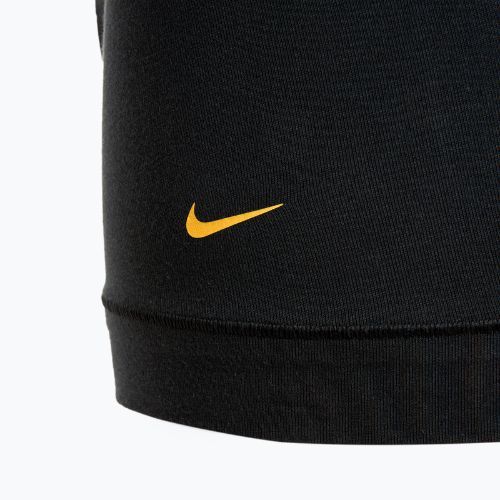 Férfi boxeralsó Nike Everyday Cotton Stretch Trunk 3 pár fekete/arany/piros bíborvörös
